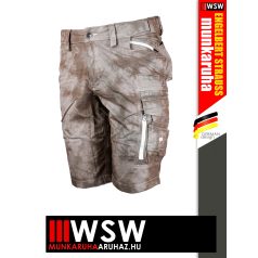   .Engelbert Strauss MOTION TEN CHESTNUT camo technikai prémium rövidnadrág - munkaruha