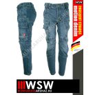 .Engelbert Strauss VINTAGE POWERDENIM cargo extra kopásálló farmernadrág - munkaruha