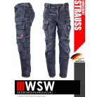 Engelbert Strauss VINTAGE POWERDENIM cargo extra kopásálló farmernadrág - munkaruha