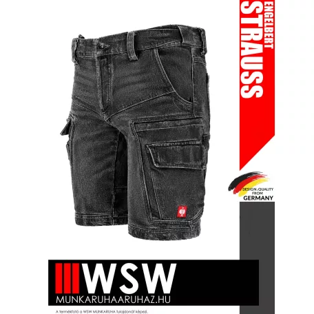 Engelbert Strauss VINTAGE POWERDENIM cargo extra kopásálló farmernadrág - munkaruha