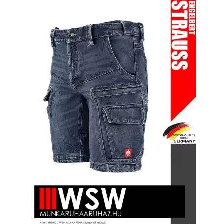 Engelbert Strauss VINTAGE POWERDENIM cargo extra kopásálló farmernadrág - munkaruha