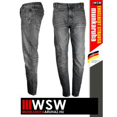   .Engelbert Strauss MOTION DENIM GRAPHITEWASHED technikai farmernadrág - munkaruha