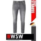 .Engelbert Strauss MOTION DENIM GREY technikai 5 zsebes rugalmas farmernadrág - munkaruha
