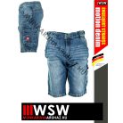 .Engelbert Strauss MOTION DENIM STONEWASHED  technikai farmer rövidnadrág - munkaruha
