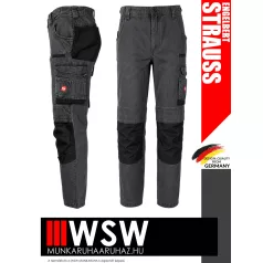   .Engelbert Strauss MOTION DENIM GRAPHITE technikai farmernadrág - munkaruha