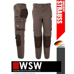   .Engelbert Strauss MOTION DENIM CHESTNUT technikai farmernadrág - munkaruha