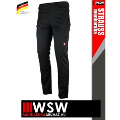   .Engelbert Strauss AMBITION BLACK kopásálló kevertszálas deréknadrág - munkaruha