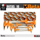 10 darabos T-szárú imbuszkulcs készlet műanyag markolattal_96TAS_10