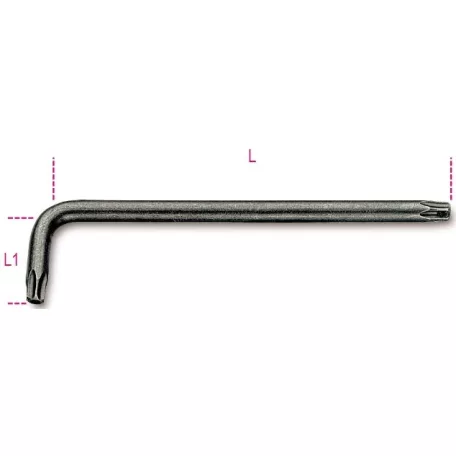 Hajlított Tamper Resistant Torx® imbuszkulcs készlet_97RTX_SC8