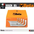 5 darabos XZN® profilú imbuszkulcs készlet műanyag tasakban_98XZN_B5