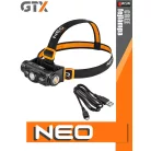 Neo Tools CREE USB tölthető 1000 lumen fejlámpa - kiegészítő