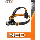Neo Tools CREEX LED USB elemes 250 lumen fejlámpa - kiegészítő