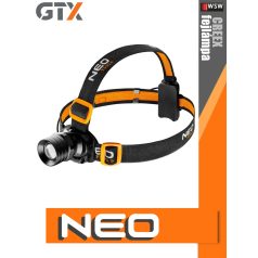   Neo Tools CREEX LED USB elemes 250 lumen fejlámpa - kiegészítő