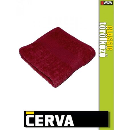 Cerva CLASSIC törölköző - kéztörlő - 50x100 cm