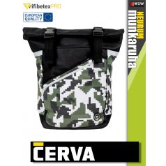   Cerva NEURUM OILGREEN CAMO prémium oldal és hátitáska - munkaruha
