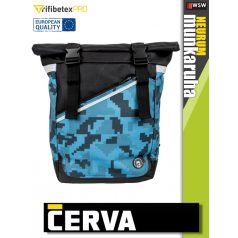   Cerva NEURUM PETROL CAMO prémium oldal és hátitáska - munkaruha