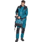 Cerva NEURUM PETROL CAMO prémium oldal és hátitáska - munkaruha