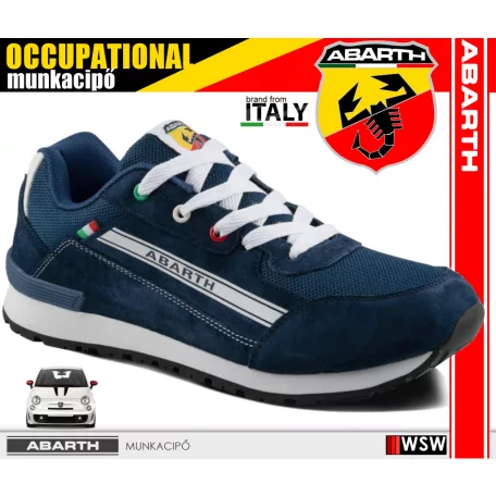 Abarth OCCUPATIONAL NAVY O2 technikai prémium munkabakancs - munkacipő