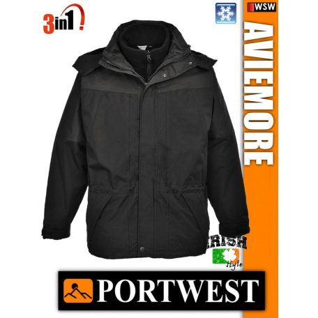 Portwest AVIEMORE téli kabát - 3in1
