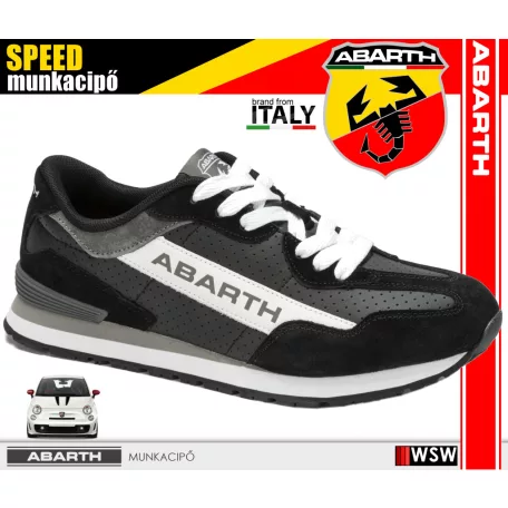 Abarth SPEED BLACK O2 technikai prémium munkabakancs - munkacipő