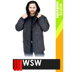   WSW ALASKA NAVY technikai bélelt téli munkakabát - munkaruha