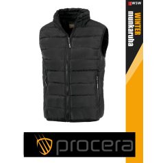   Procera PROPLUS BLACK bélelt vízálló mellény - munkaruha