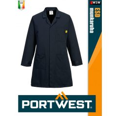   Portwest ESD DARKNAVY antisztatikus hosszúujjú köpeny - munkaruha