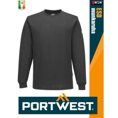   Portwest ESD GREY antisztatikus hosszúujjú póló - munkaruha
