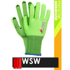   WSW AXLIM C Vvágásbiztos mártott munkakesztyű - 12 pár/csomag