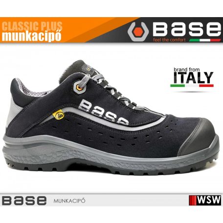 Base CLASSIC PLUS BE-STYLE S1P ESD prémium technikai munkacipő - munkabakancs