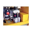 Bunker B100 D csavarszivattyús betonpumpa tartozékokkal PFT G4 zsákos habarcspumpa G5C turbosol