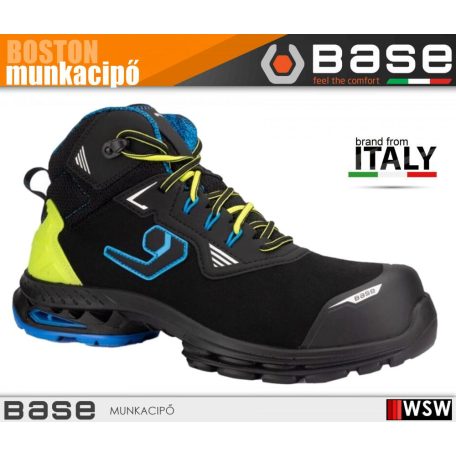 Base BOSTON S3S prémium technikai munkacipő - munkabakancs