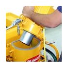 Bunker B30 vakológép tartozékokkal PFT G4 zsákos habarcspumpa G5C turbosol