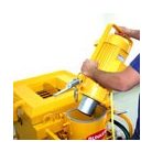 Bunker B30 vakológép tartozékokkal PFT G4 zsákos habarcspumpa G5C turbosol