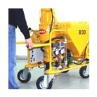 Bunker B30 vakológép tartozékokkal PFT G4 zsákos habarcspumpa G5C turbosol