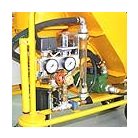 Bunker B30 vakológép tartozékokkal PFT G4 zsákos habarcspumpa G5C turbosol