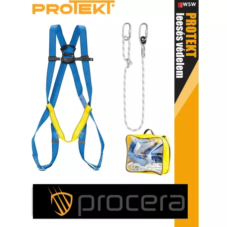 Procera BASIC 2 testheveder szett,  táskával - egyéni védőeszköz zuhanásgátlás 