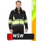 WSW DIRECTO BLACKHV technikai stretch munkakabát - munkaruha