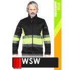 WSW DIRECTO BLACKHV technikai stretch munkakabát - munkaruha