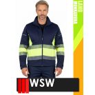 WSW DIRECTO NAVYHV technikai stretch munkakabát - munkaruha