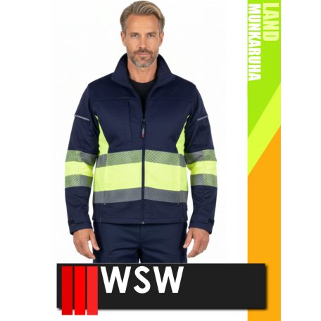 WSW DIRECTO NAVYHV technikai stretch munkakabát - munkaruha