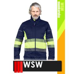 WSW DIRECTO NAVYHV technikai stretch munkakabát - munkaruha