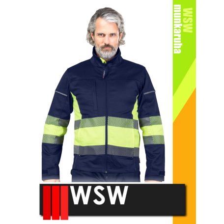WSW DIRECTO NAVYHV technikai stretch munkakabát - munkaruha