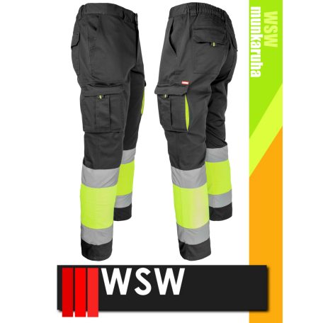 WSW DIRECTO BLACKHV technikai stretch derekas munkanadrág - munkaruha
