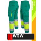 WSW DIRECTO GREENHV technikai stretch derekas munkanadrág - munkaruha