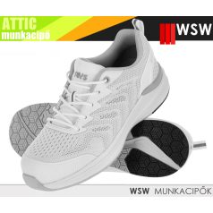   WSW ATTIC S1PL WHITE technikai fémmentes munkacipő - munkabakancs