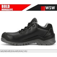   WSW BOLD BLACK S1PL technikai fémmentes munkabakancs - munkacipő