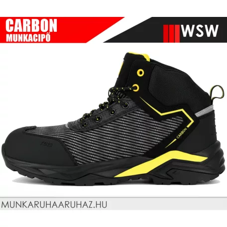 WSW CARBON S3S technikai fémmentes munkacipő - munkabakancs