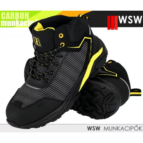 WSW CARBON S3S technikai fémmentes munkacipő - munkabakancs