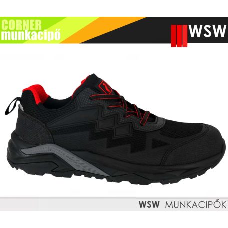 WSW CORNER S1PS technikai fémmentes munkacipő - munkabakancs